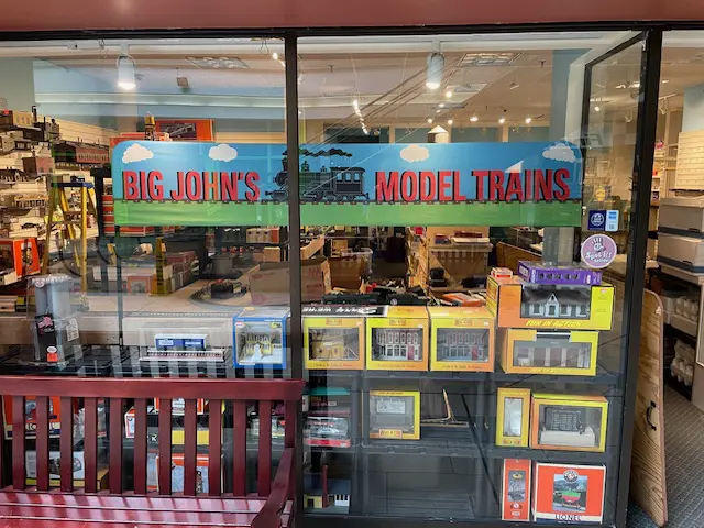 A store front with lots of toys and books.